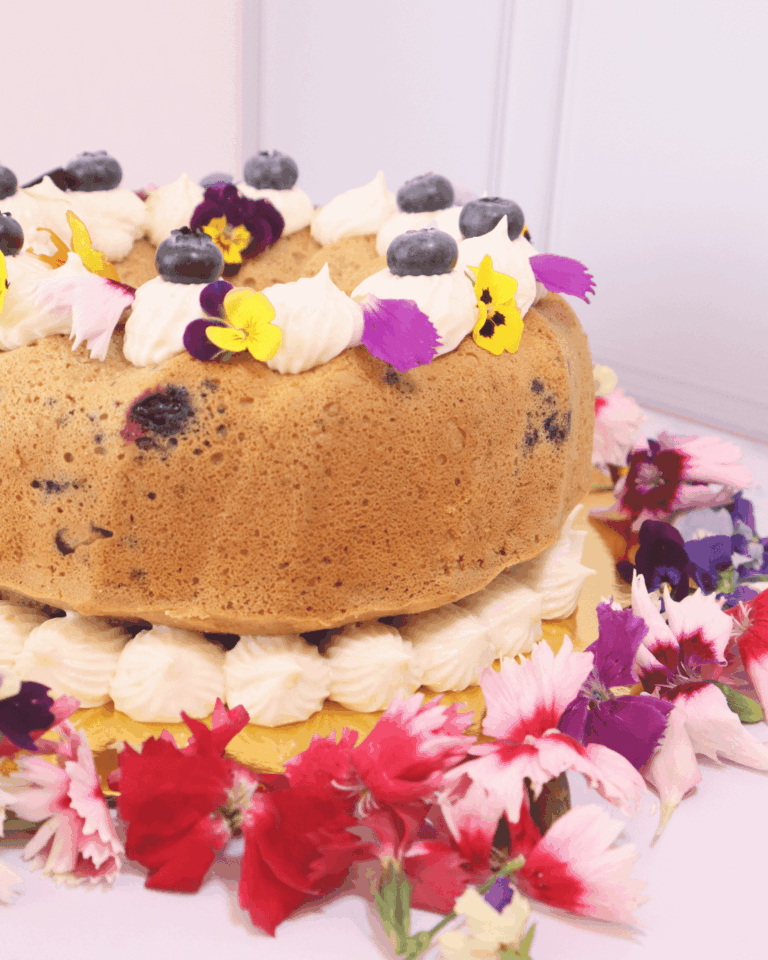 Torta de Arandanos y Yogur Griego