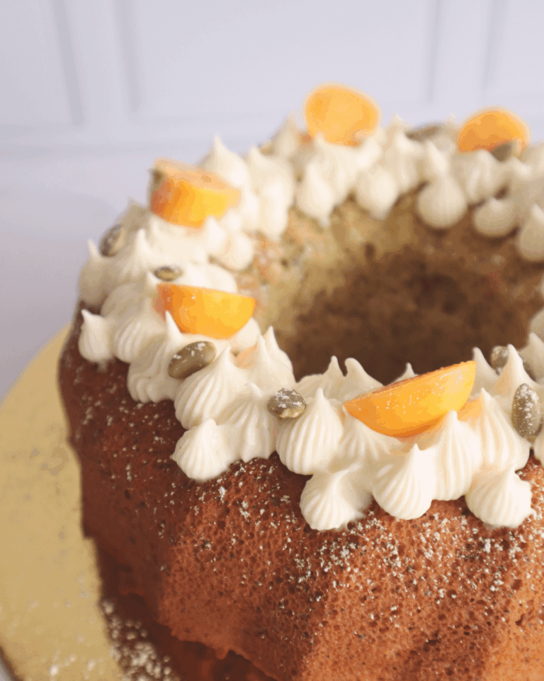 Torta de Naranja y Amapola