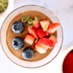 Pudín Proteico de Chía y Cacao